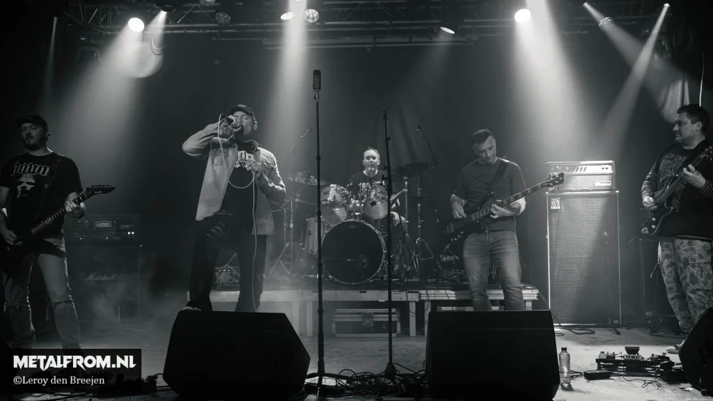 Optreden van 12 Gauge tijdens de voorronde van de Metal Battle in Utrecht in 2026