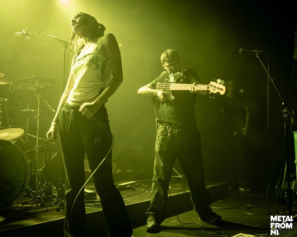 Backhoe Loader live op 14 maart bij Apocalypse Heavy V2 bij Willemeen in Arnhem