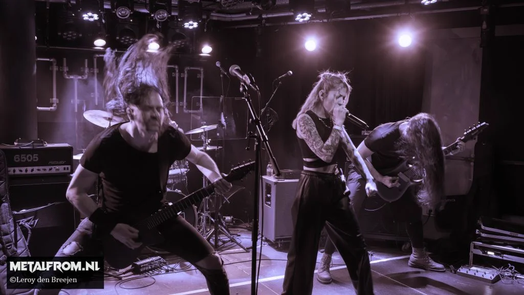 Concert van DARKK op 21 maart tijdens de Guts and Glory finale in Dynamo Eindhoven.