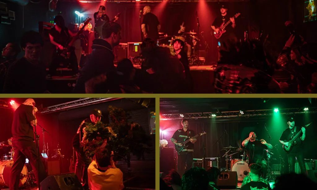 Concertfoto's van Heartless Human Harvest bij FayFest op 13 december 2025 in de Altstadt in Eindhoven.