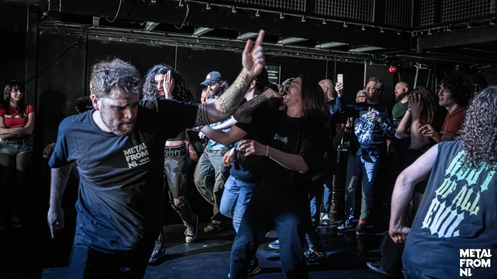 De circlepit bij Suger Spine op 6 december 2025 in poppodium de Meester in Almere