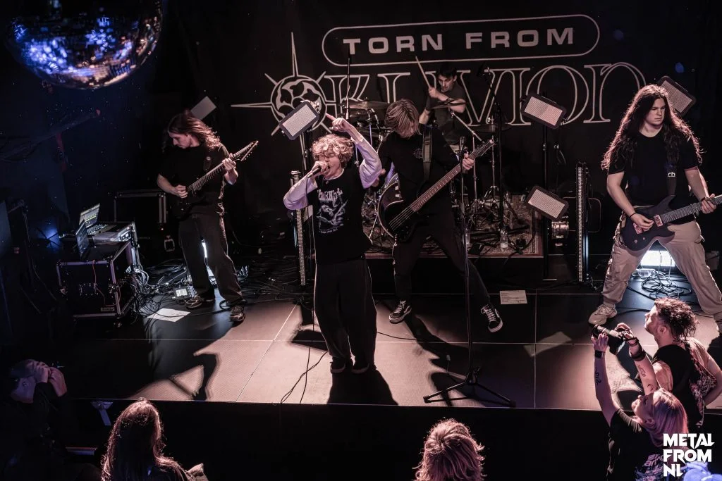 Torn From Oblivion op 6 december 2025 in poppodium de Meester in Almere